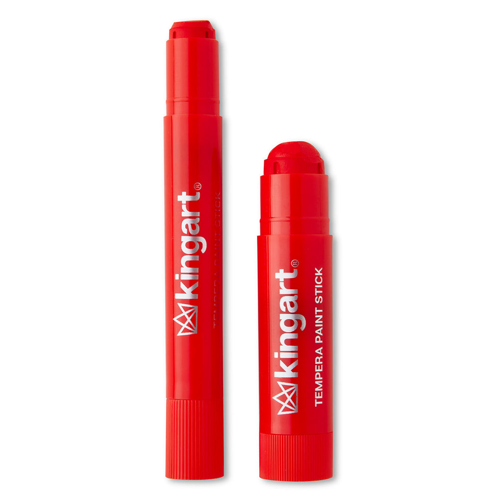 Tempera Paint Thin Sticks, 24 Colors KINGART