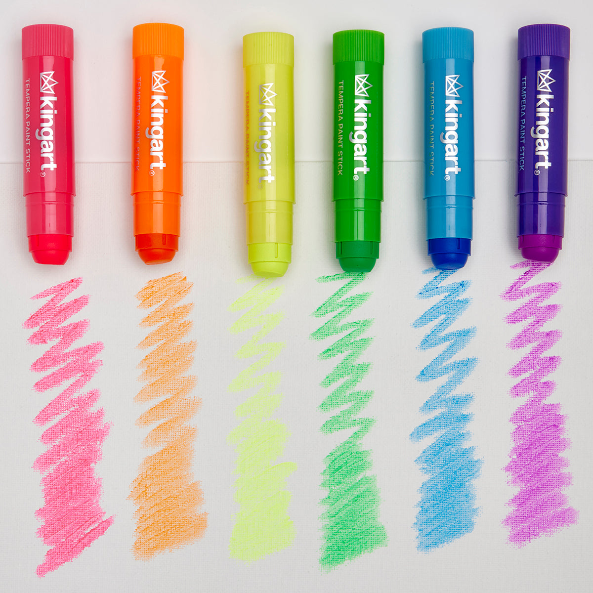 Tempera Paint Sticks, 60 Colors KINGART