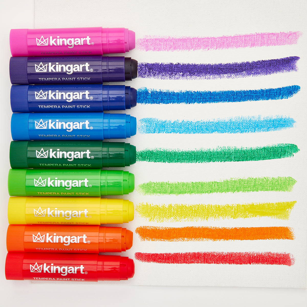 Tempera Paint Sticks – 24 Colors KINGART
