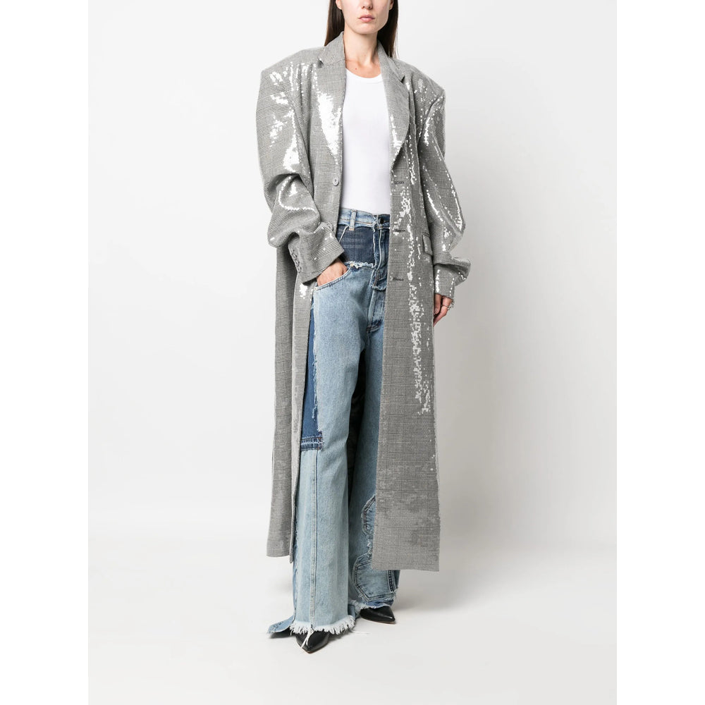 Vetements Black Coats - Single Breasted Coats Men Luosophy