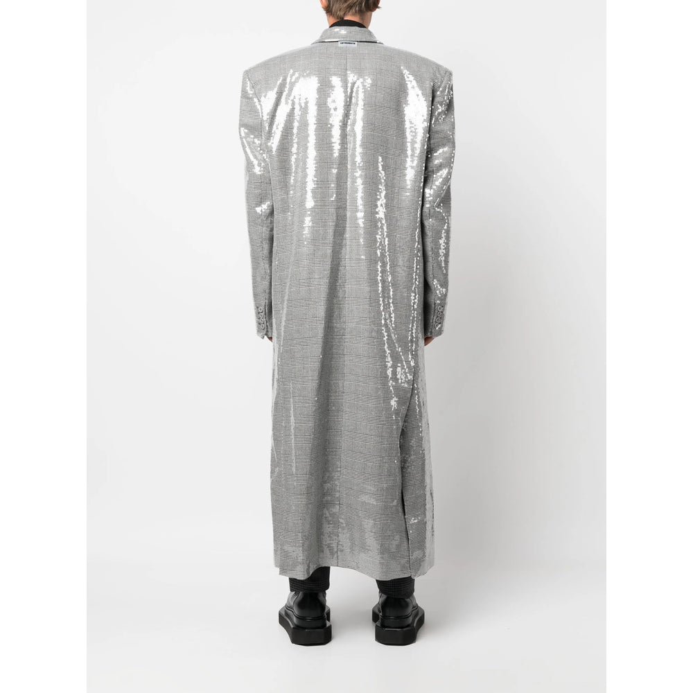 Vetements Black Coats - Single Breasted Coats Men Luosophy