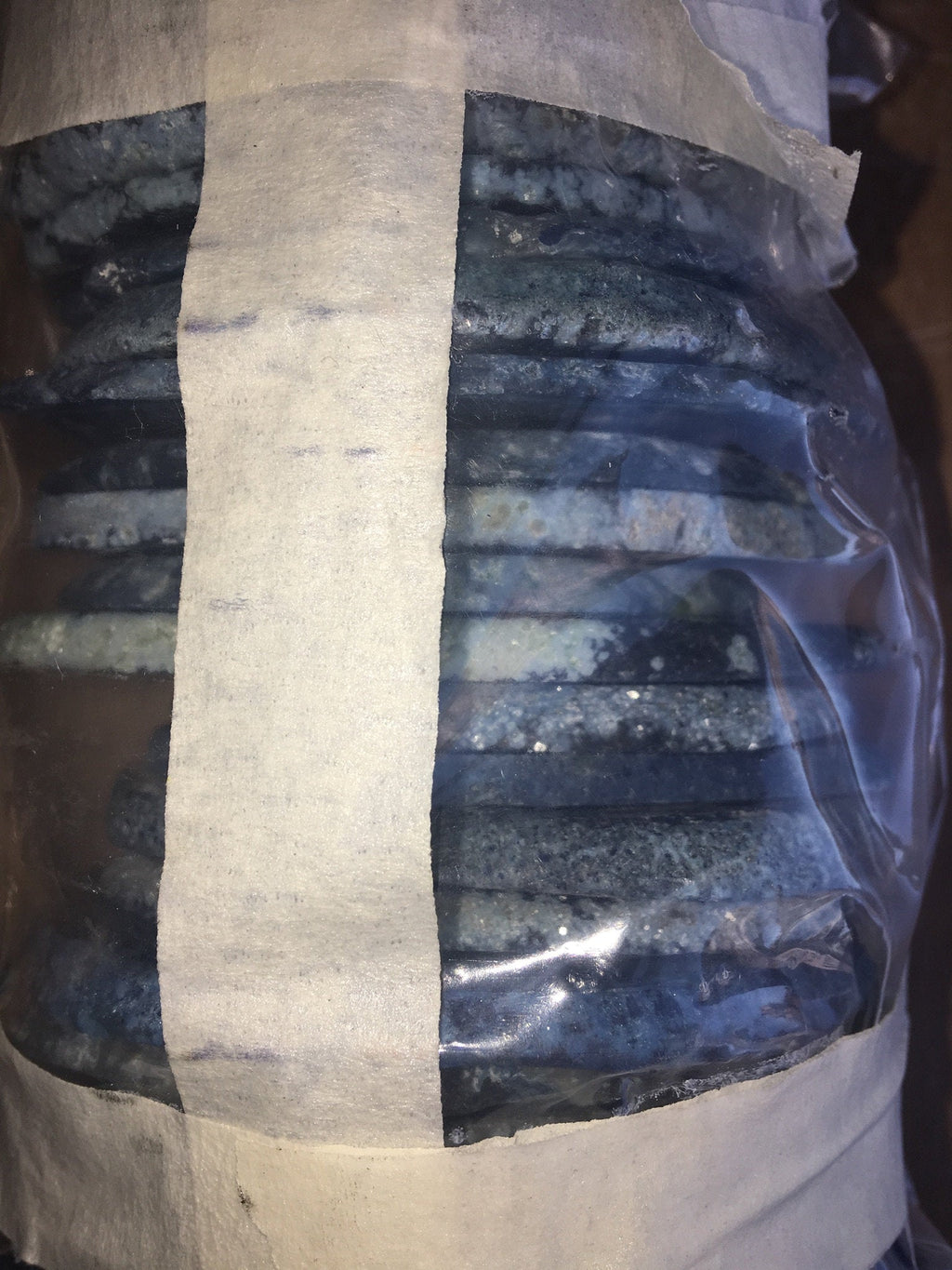 Agate Slice ( 6 - 7 Inches Long ) Size # 7 Grade A Round - Natural Crystal Slab - Polished Sliced Agates Tray Plate Slabs Coaster Amazing Crystals