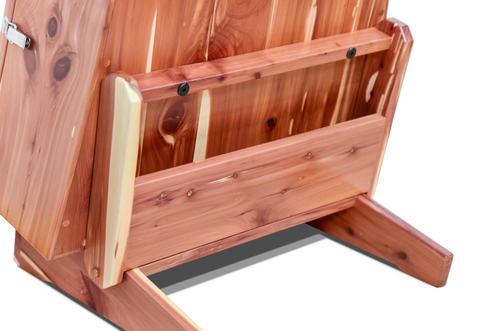 ClimaStand Triangle Humidor with Base - Cedar Acoustic Remedy Cases