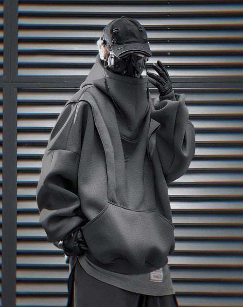 HiH50 Grey Nexus Hoodie Niepce