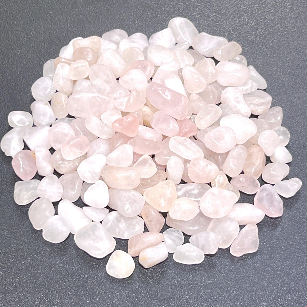 Pink Rose Quartz Small Tumbled Stones (By The Ounce or Pound) Wholesale Amazing Crystals