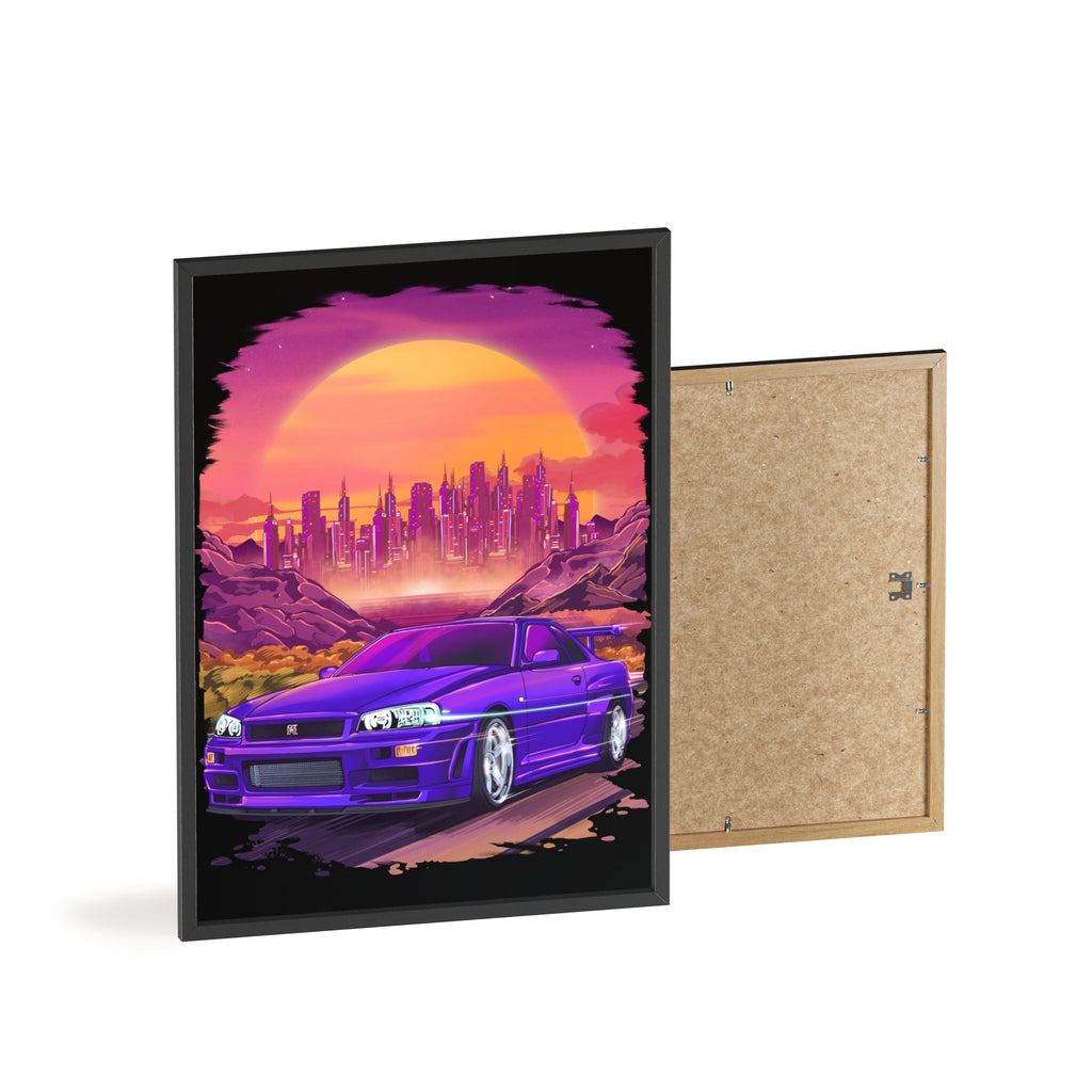 Nissan Skyline GT-R Poster Desksmith