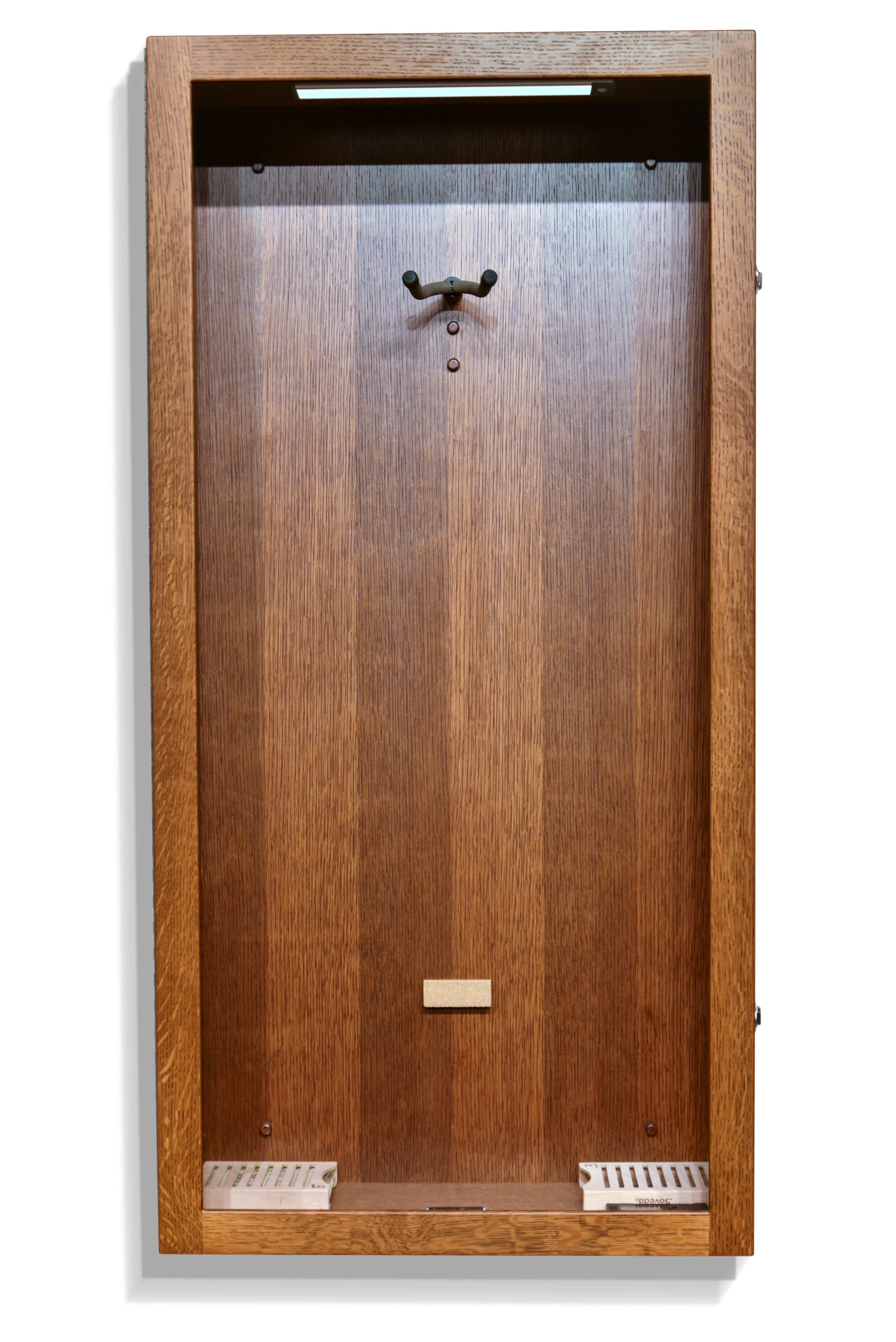 ClimaCase Rectangle Humidor - Quartersawn White Oak with Boston Stain Acoustic Remedy Cases