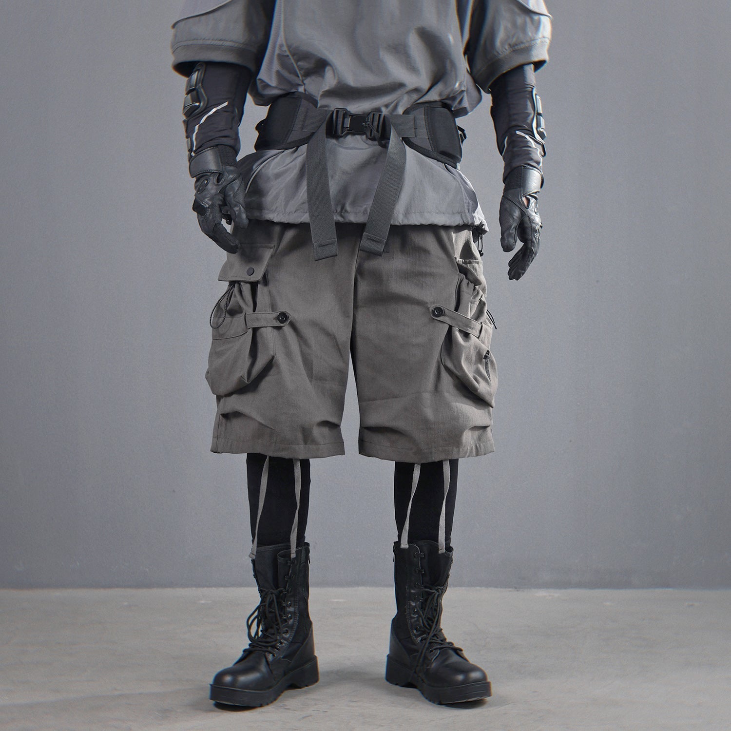 HiS23 I-Tech Cargo Shorts Niepce