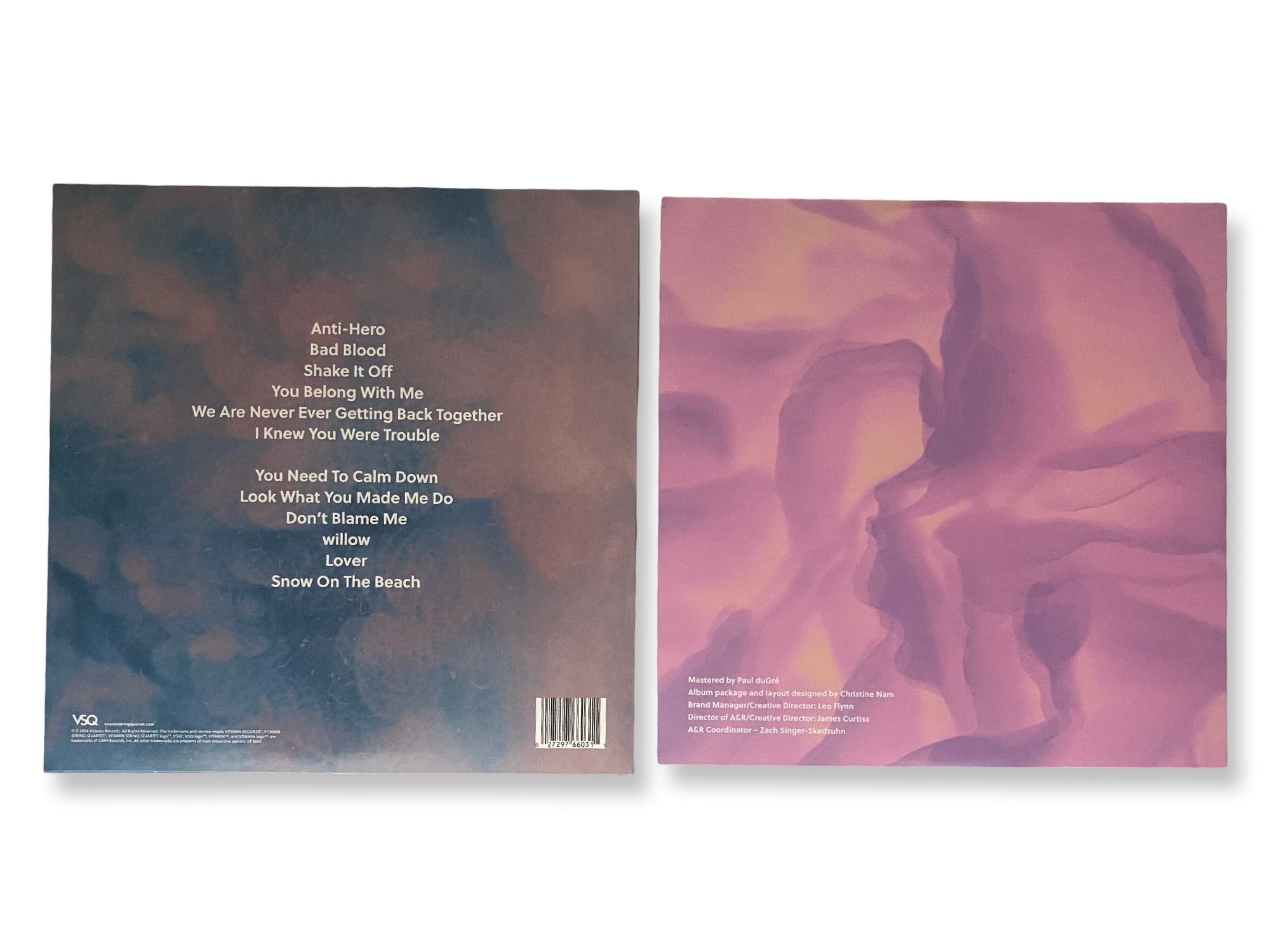 Vitamin String Quartet - VSQ Performs Taylor Swift (Limited Edition Pink Marbled Color Vinyl) [New Without Shrink] Pale Blue Dot Records