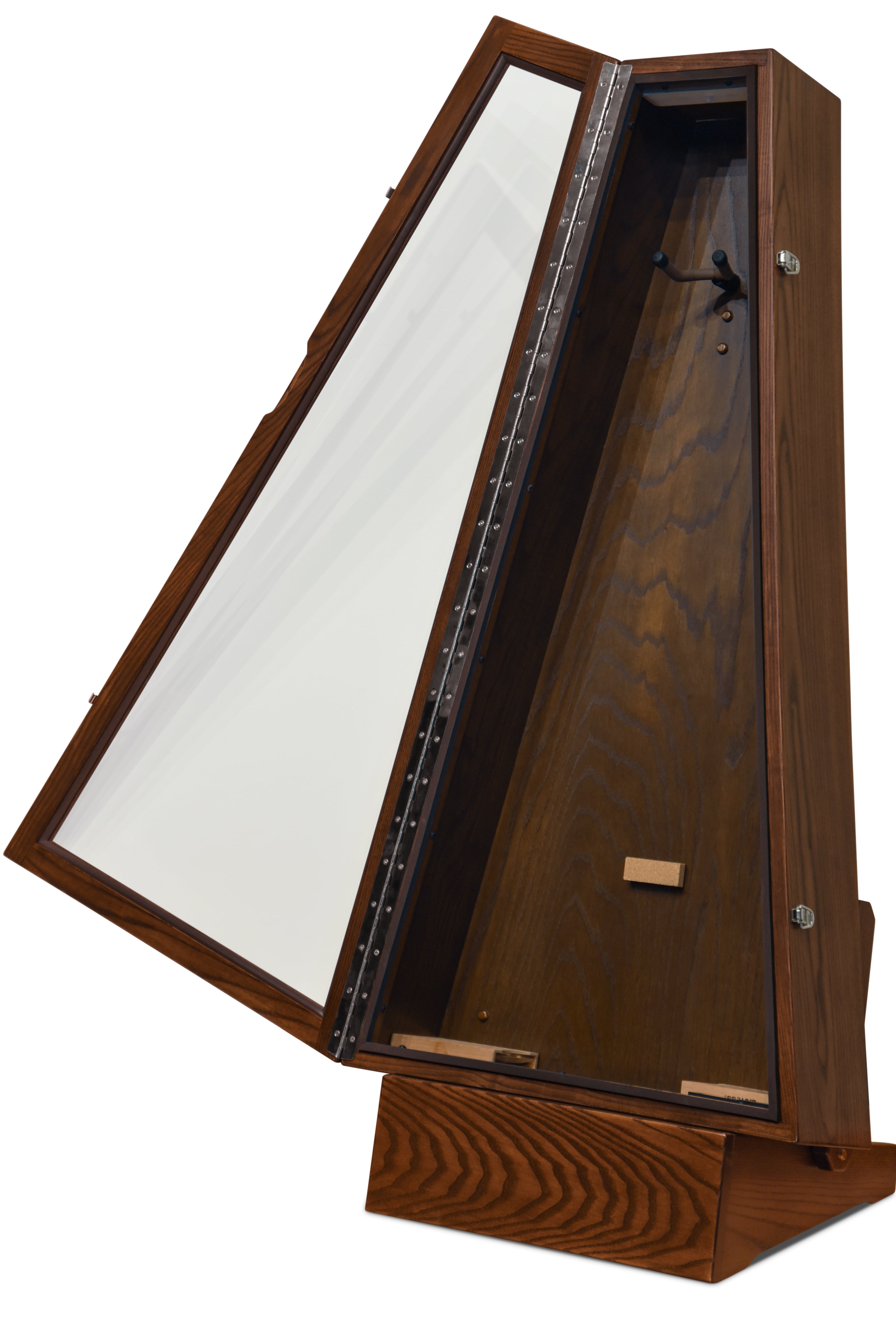 ClimaStand Triangle Humidor with Base - Northern White Ash with Coffee Stain Acoustic Remedy Cases