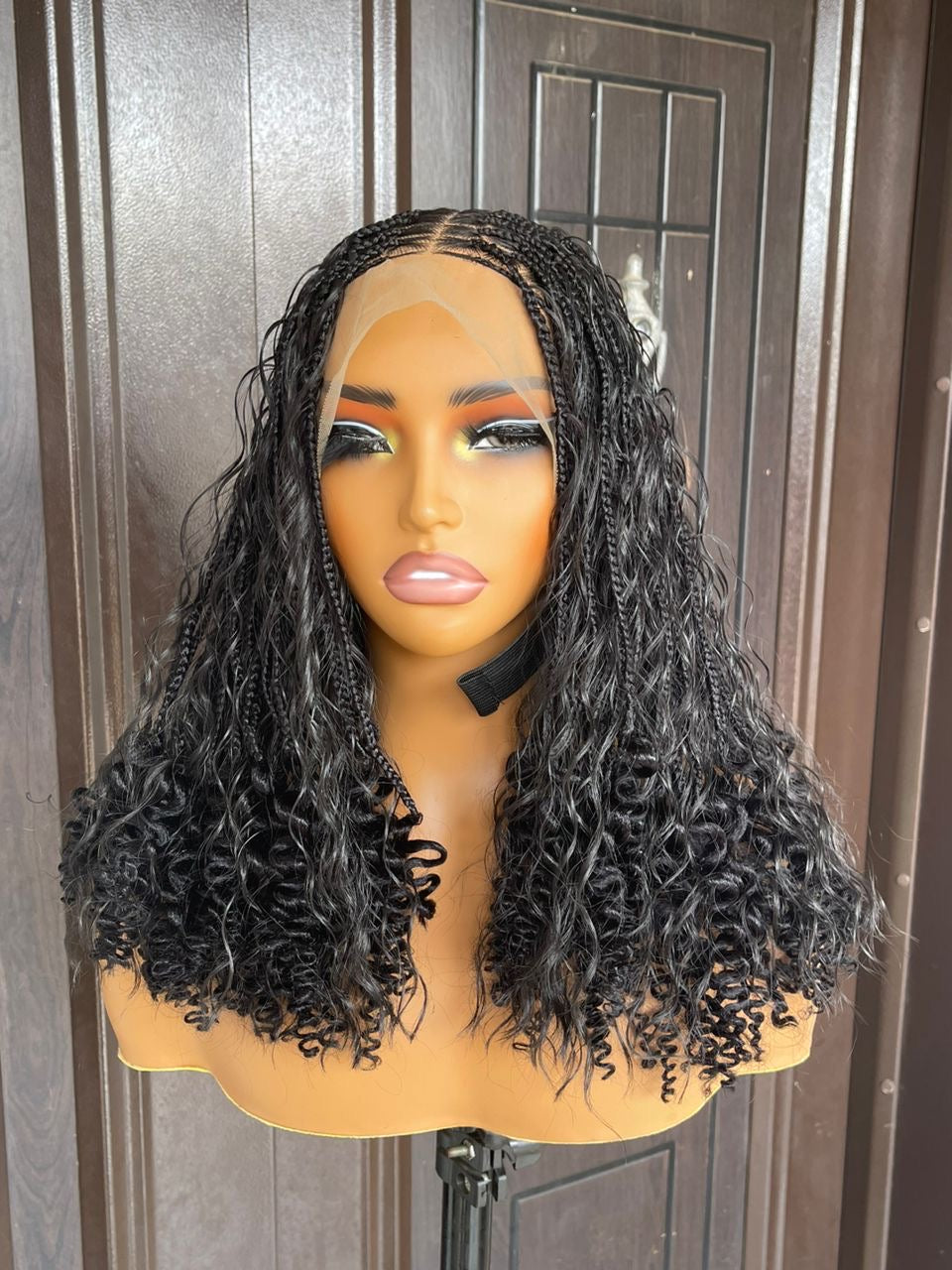 Short boho human hair curls HOL stores