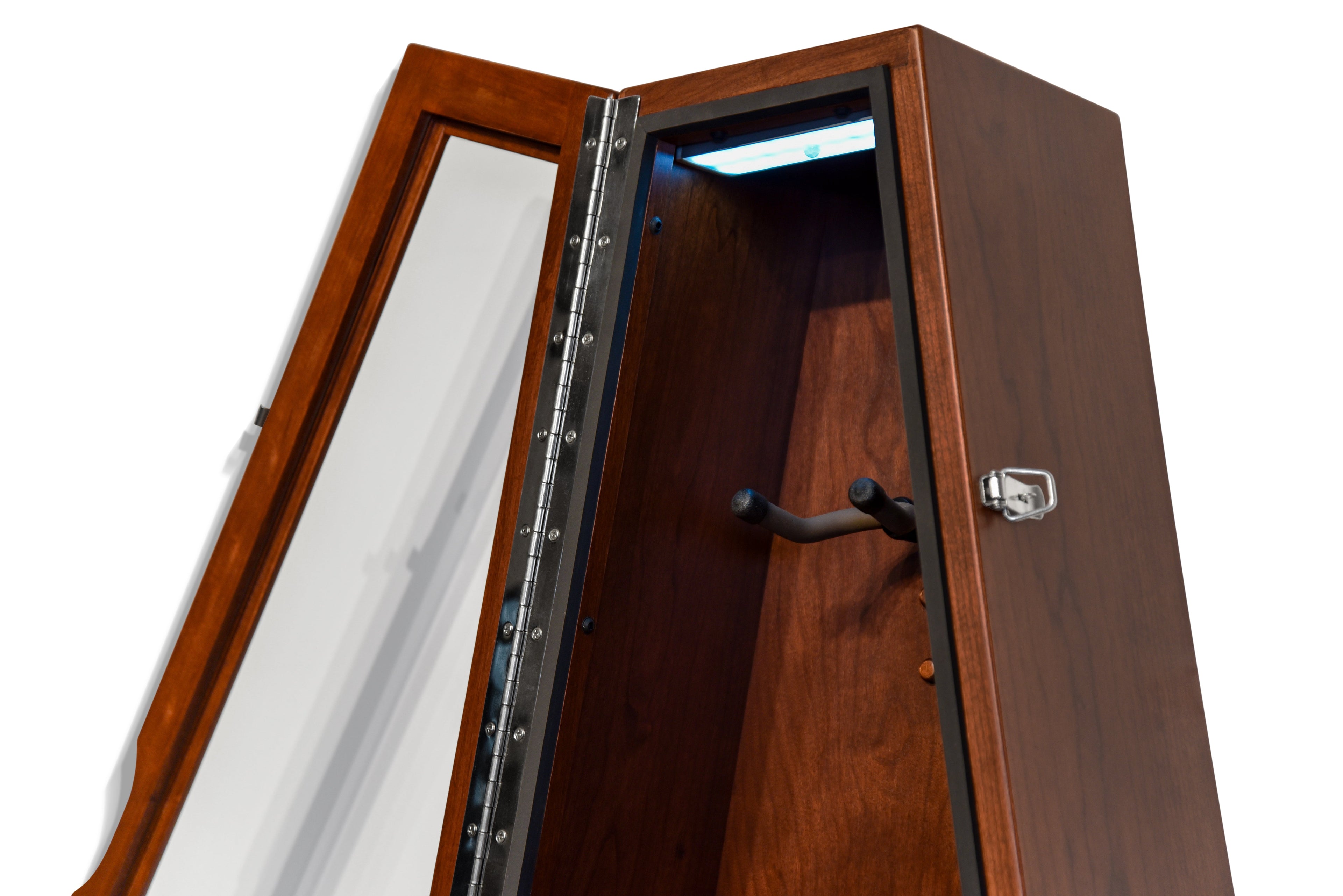 ClimaCase Triangle Humidor - Cherry with Acres Stain Acoustic Remedy Cases