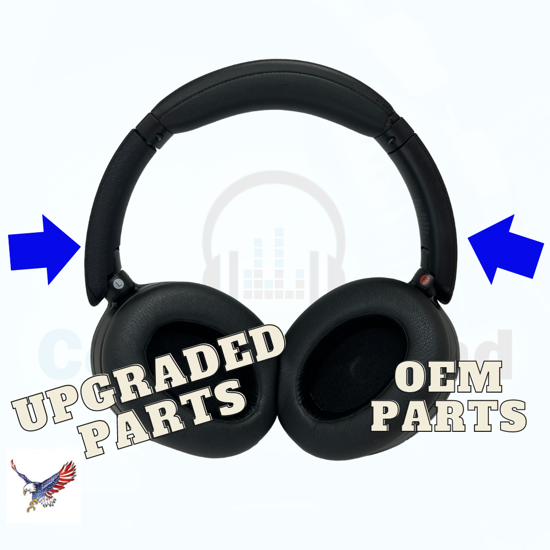 Replacement Side Cover Slider Parts UPGRADE KIT for Sony WH-XB910N WHXB910N YY2951 Headphones CentralSound