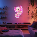 UV Printed Axelot Neon Wall Art- LV0062 Liviqon.co
