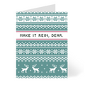 Make it Rein Ugly Sweater Card CheerNotes