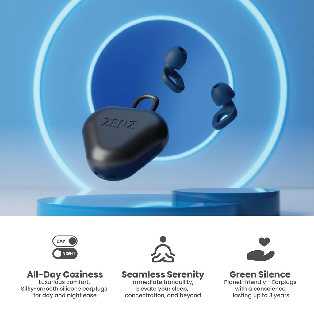 ZENZ - Unwind Earplugs - Lagoon Navy ZENZ