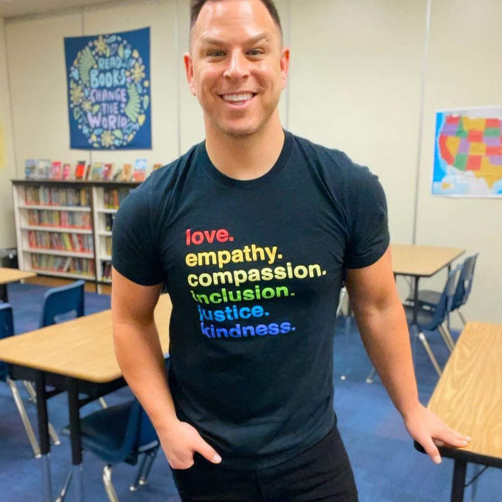 'Kindness is' Pride Classic Tee Kind Cotton