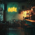 UV Printed King Neon Wall Art- LV0027 Liviqon.co