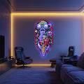 UV Printed Zombie Ice Cream Neon Wall Art- LV0060 Liviqon.co