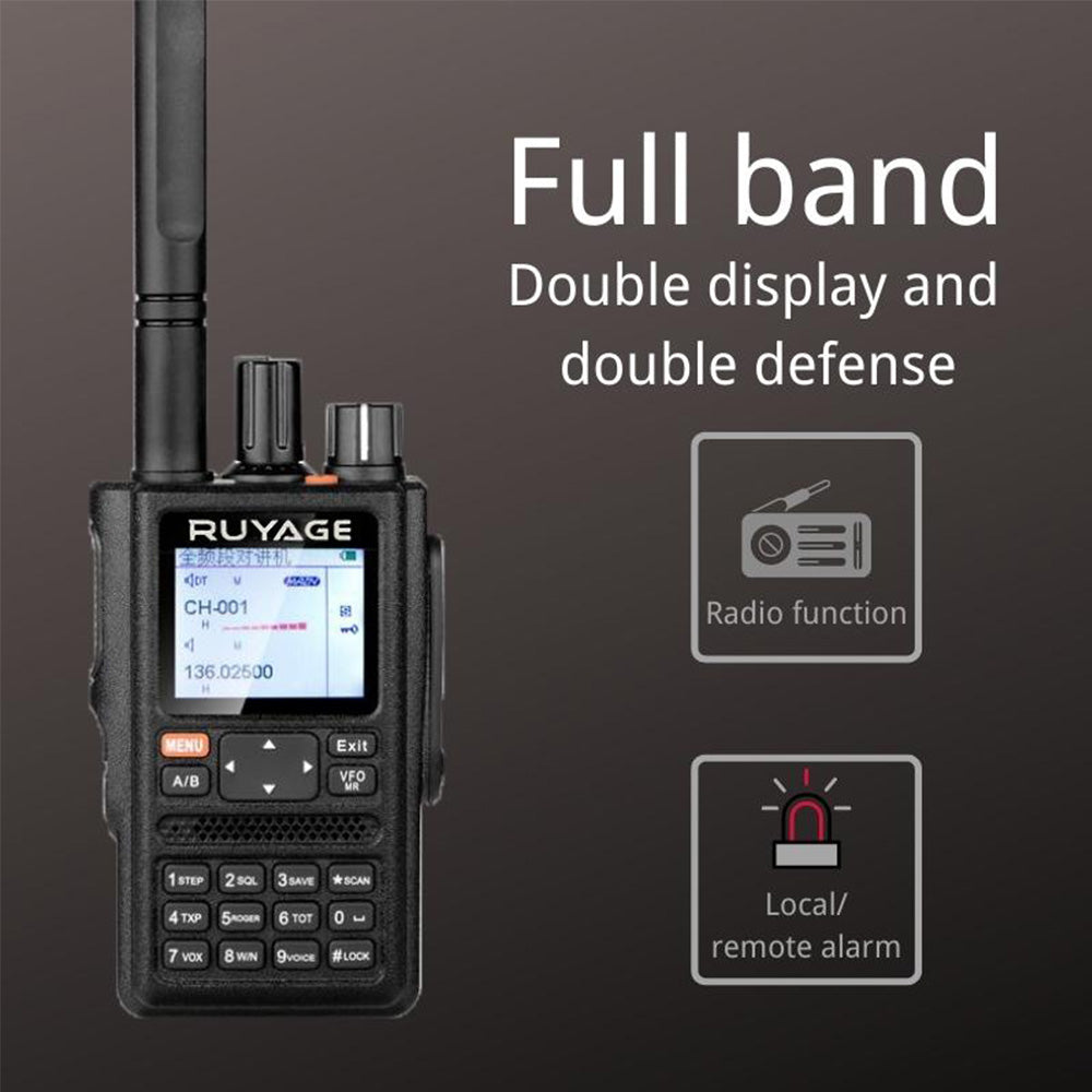 Ruyage Radio Analog Signal Walkie-Talkie(UVQ4) Ruyage Radio