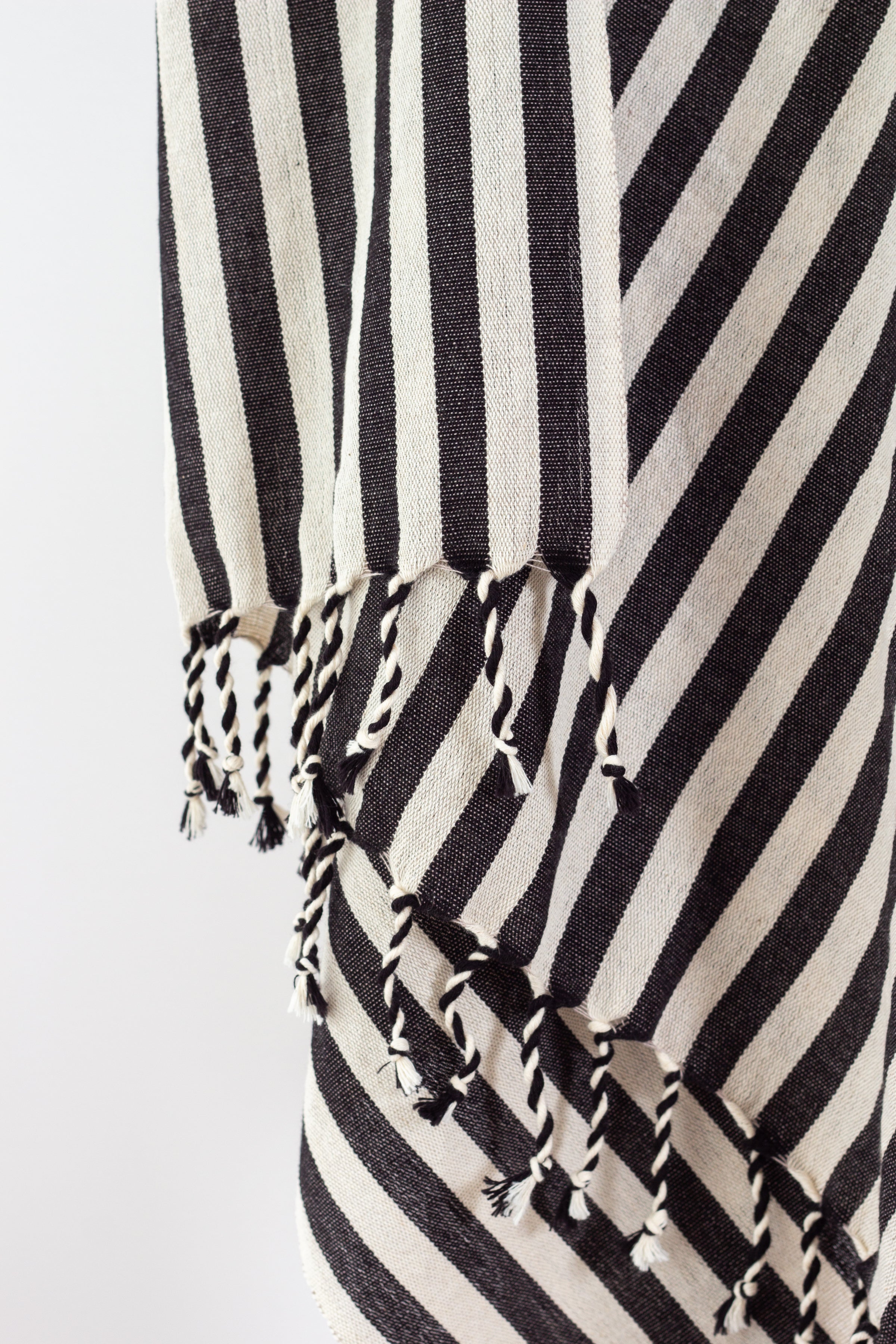 Zebra Cotton Linen Towel Eastern Woven