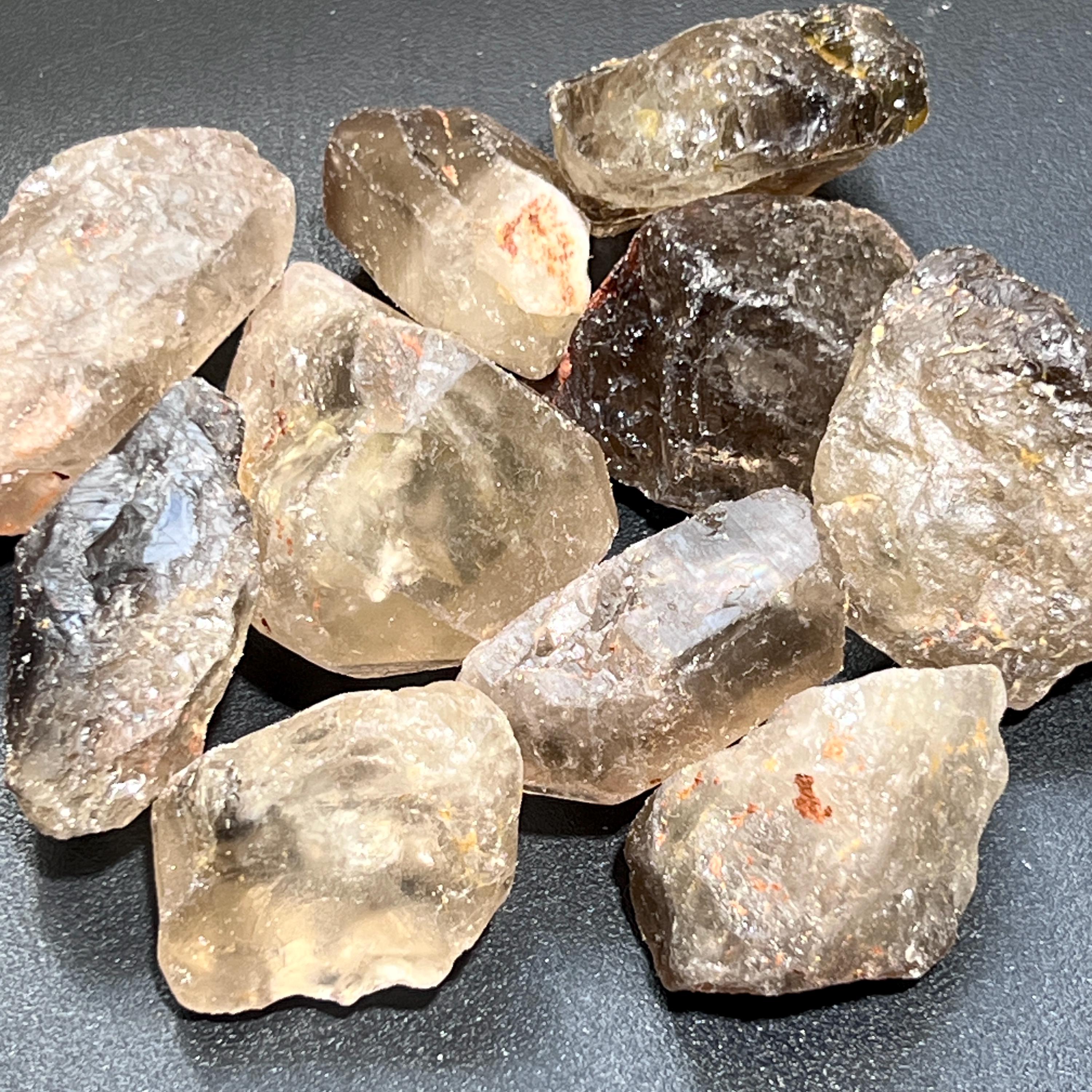 Smoky Quartz Crystal Rough (By The Piece Or Pound) Bulk Wholesale Lot Raw Gemstones Amazing Crystals