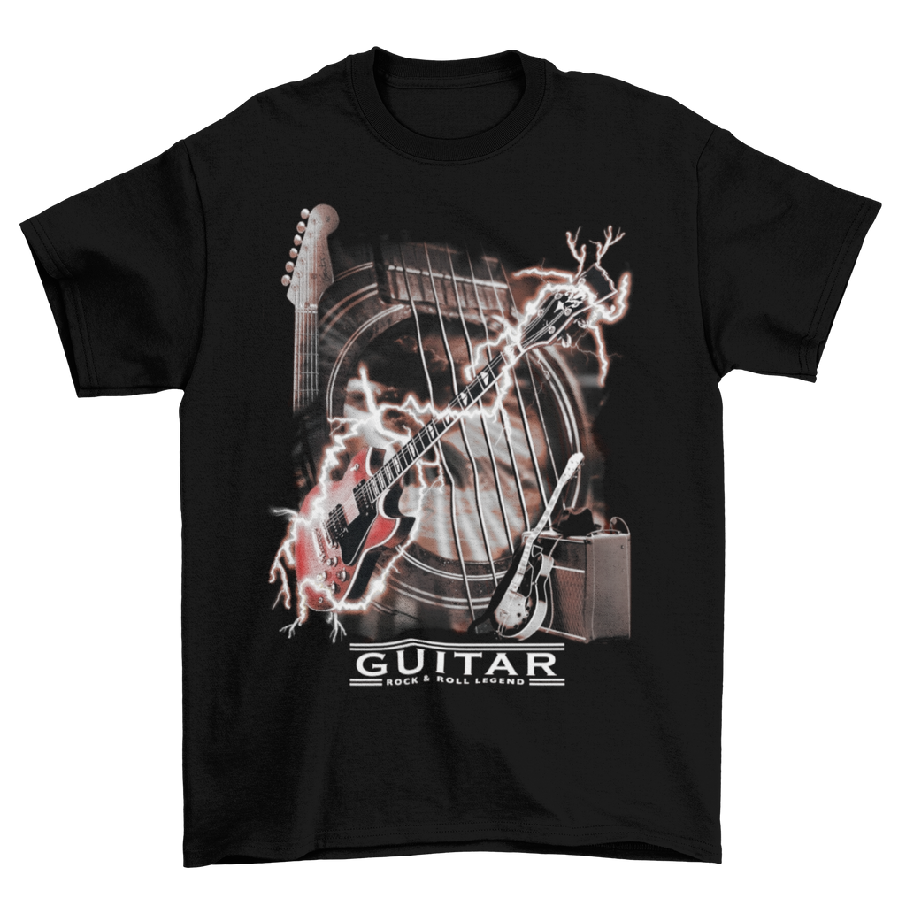 Guitar Lightning T-Shirt Taboo