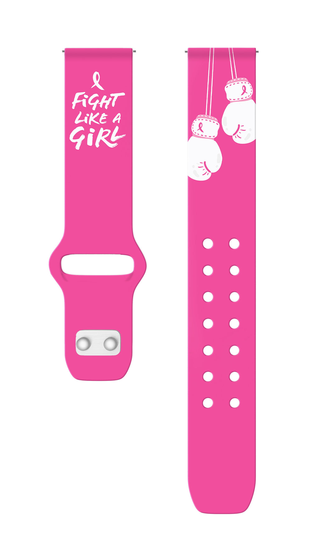 Breast Cancer Awareness HD  Watchband for Samsung, Garmin, Fossil, and More Affinity Bands