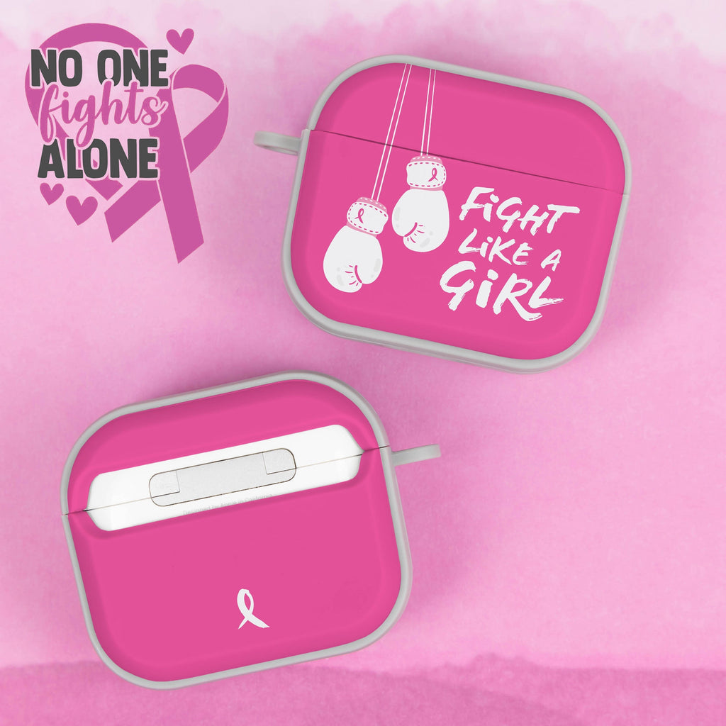 Breast Cancer Awareness HDX Apple AirPods Gen 3 Case Cover Affinity Bands