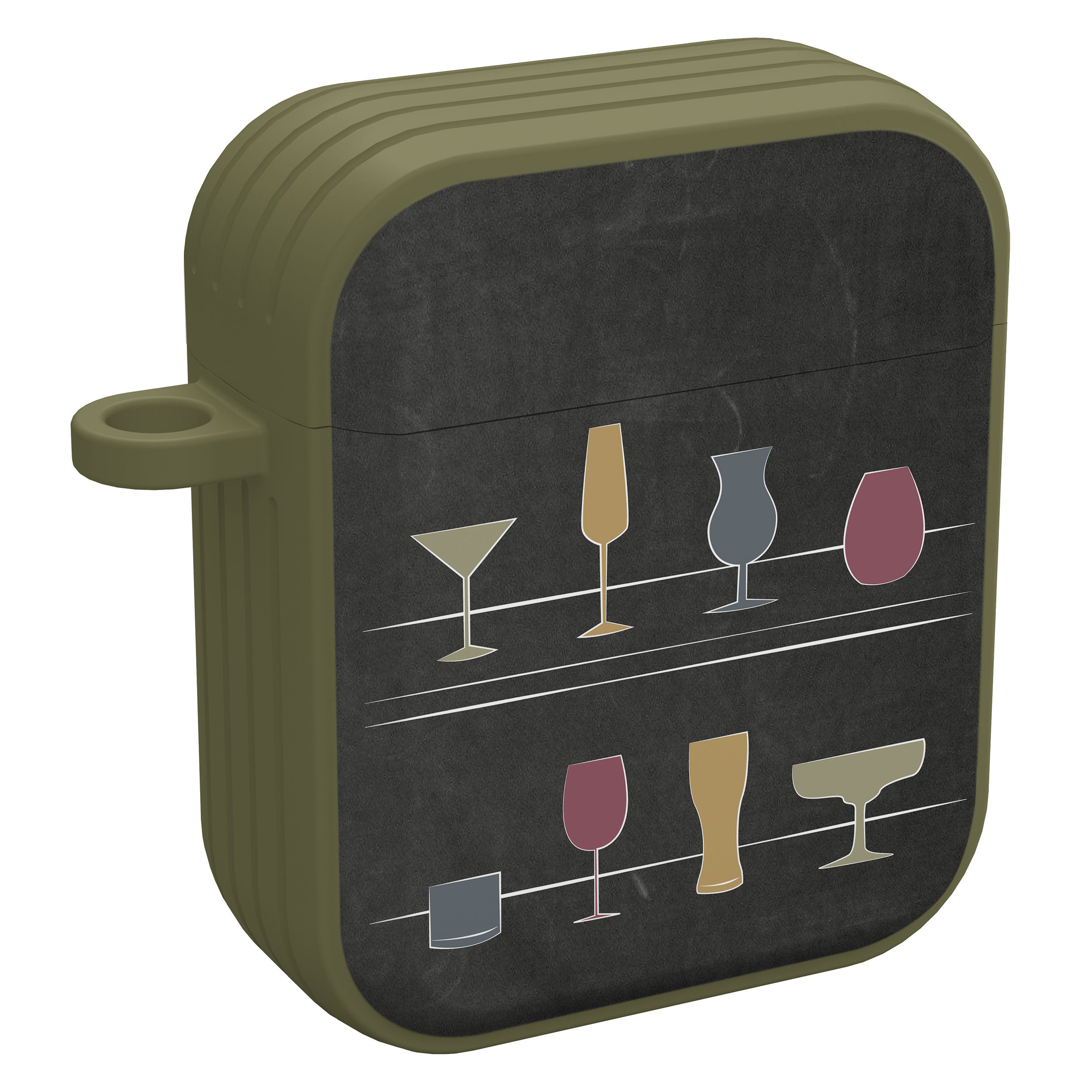 Wine, Beer, & Booze HDX Apple AirPods Gen 1 & 2 Case Cover Affinity Bands
