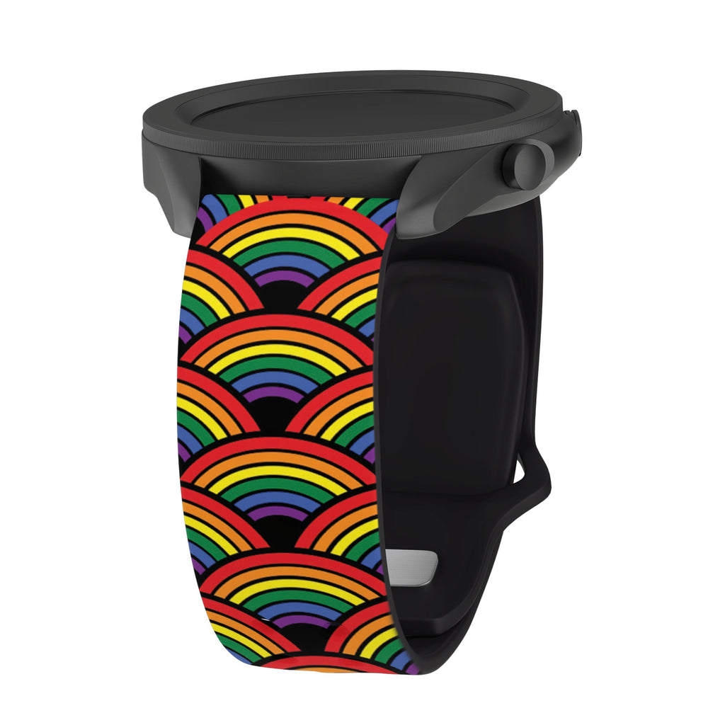 Pride HD  Watchband for Samsung, Garmin, Fossil, and More for Samsung, Garmin, Fossil, and More Affinity Bands