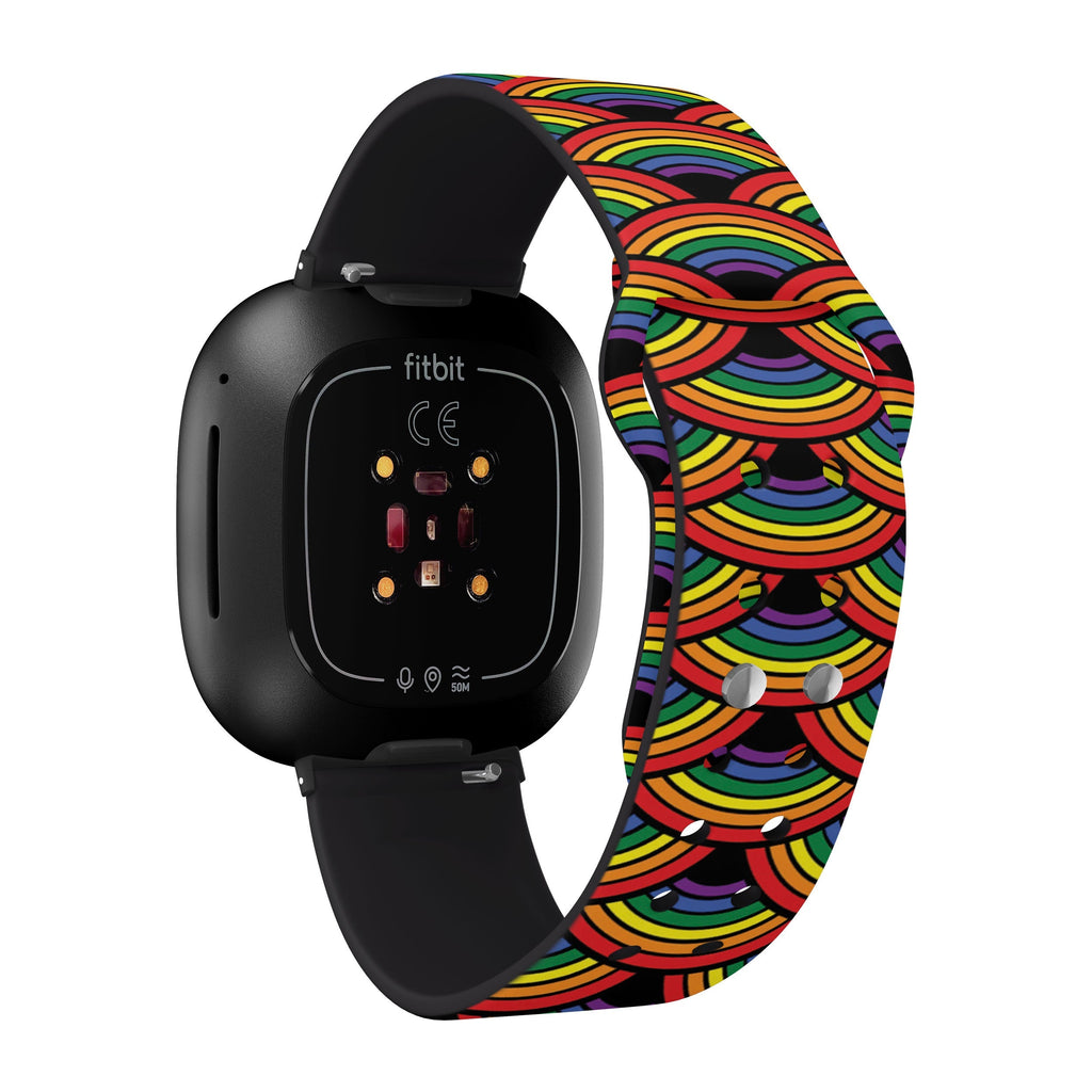 Pride HD Fitbit Versa 3 and Sense Watch Band Affinity Bands