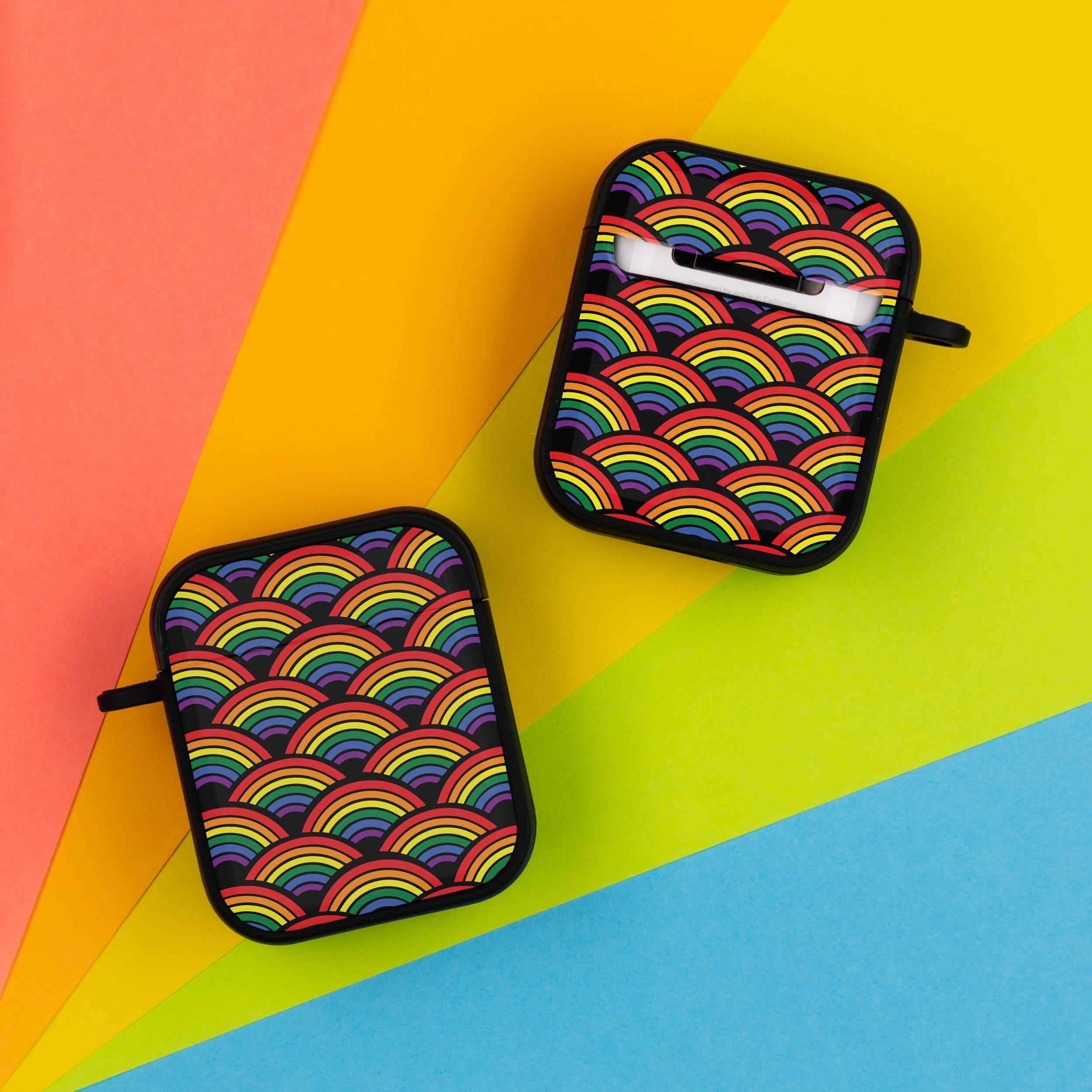 Pride HDX Case Cover Compatible with Apple AirPods Gen 1 & 2 Affinity Bands