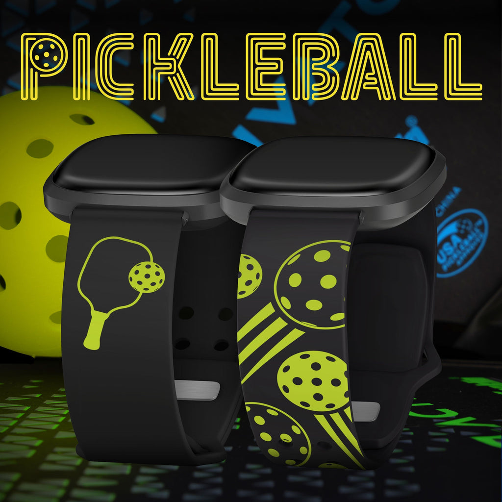 Pickleball HD Fitbit Versa 3 & Sense 1 Watch Band Affinity Bands