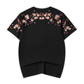 ET516 Sakura Flowers Embroidered Tee Niepce