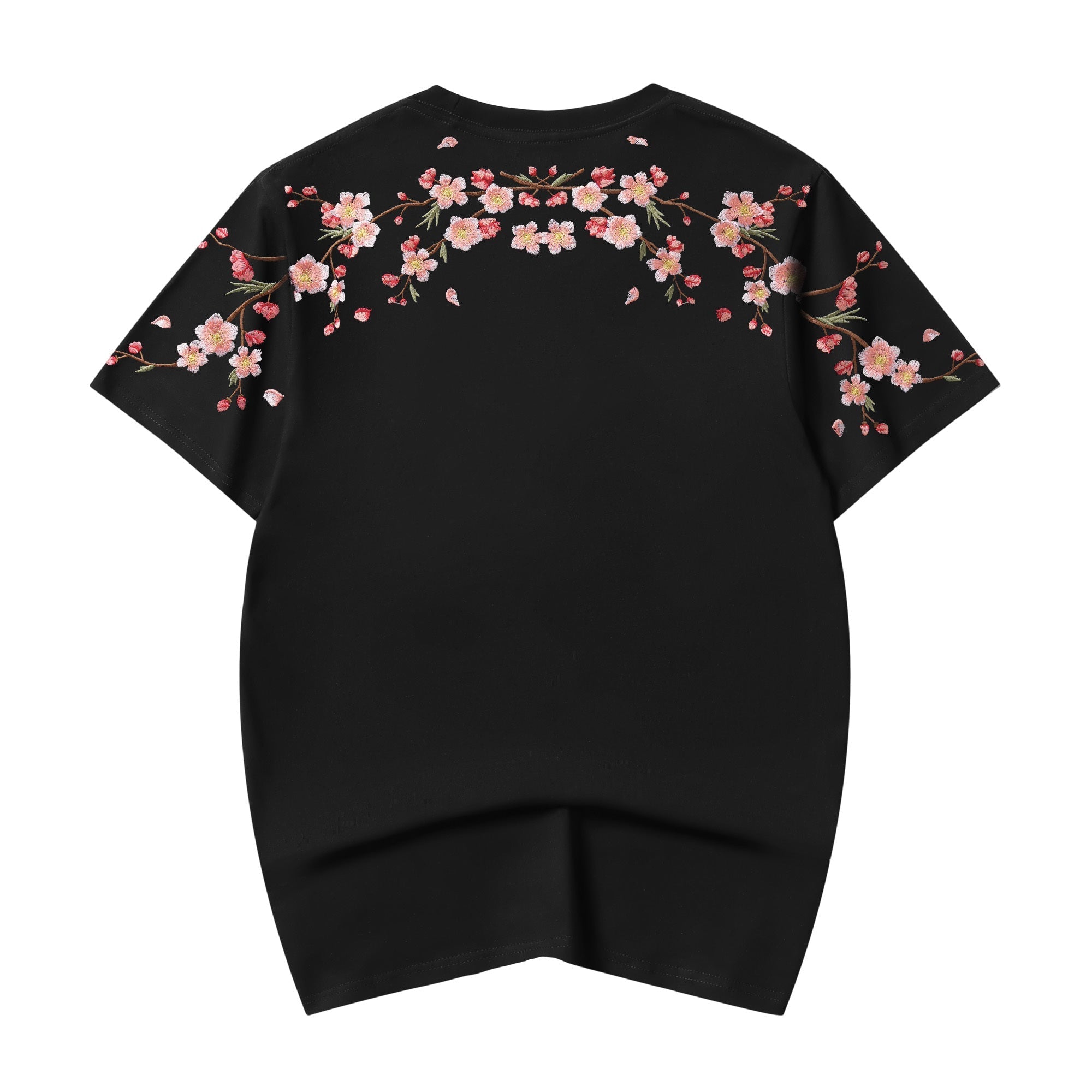 ET516 Sakura Flowers Embroidered Tee Niepce