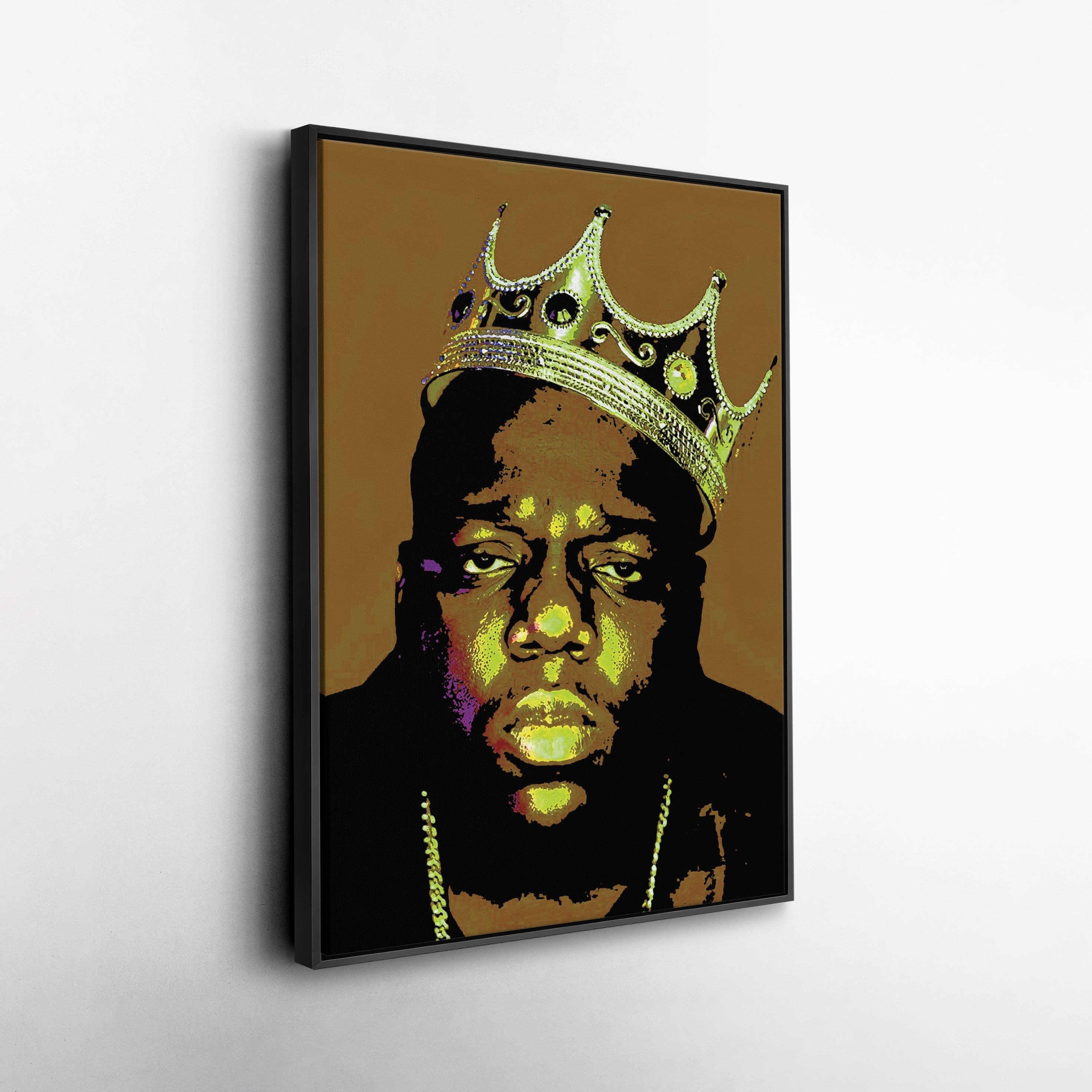 Notorious B.I.G Canvas – Rap Icon Wall Art for Home Decor CanvasBlackArt