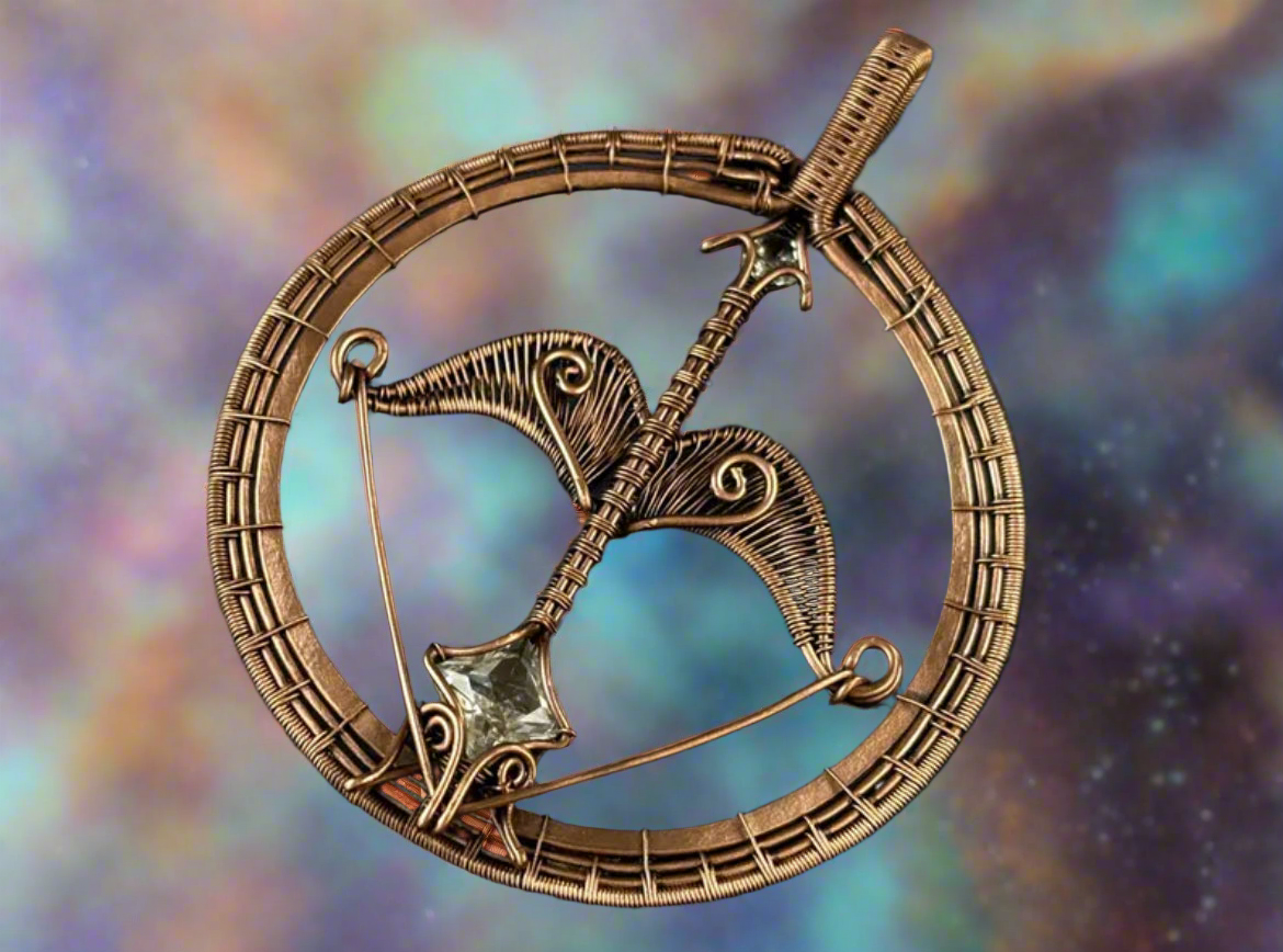 Customize Your Pure Copper Wire Wrapped Zodiac / Horoscope Sign Necklace The Vibez Shop