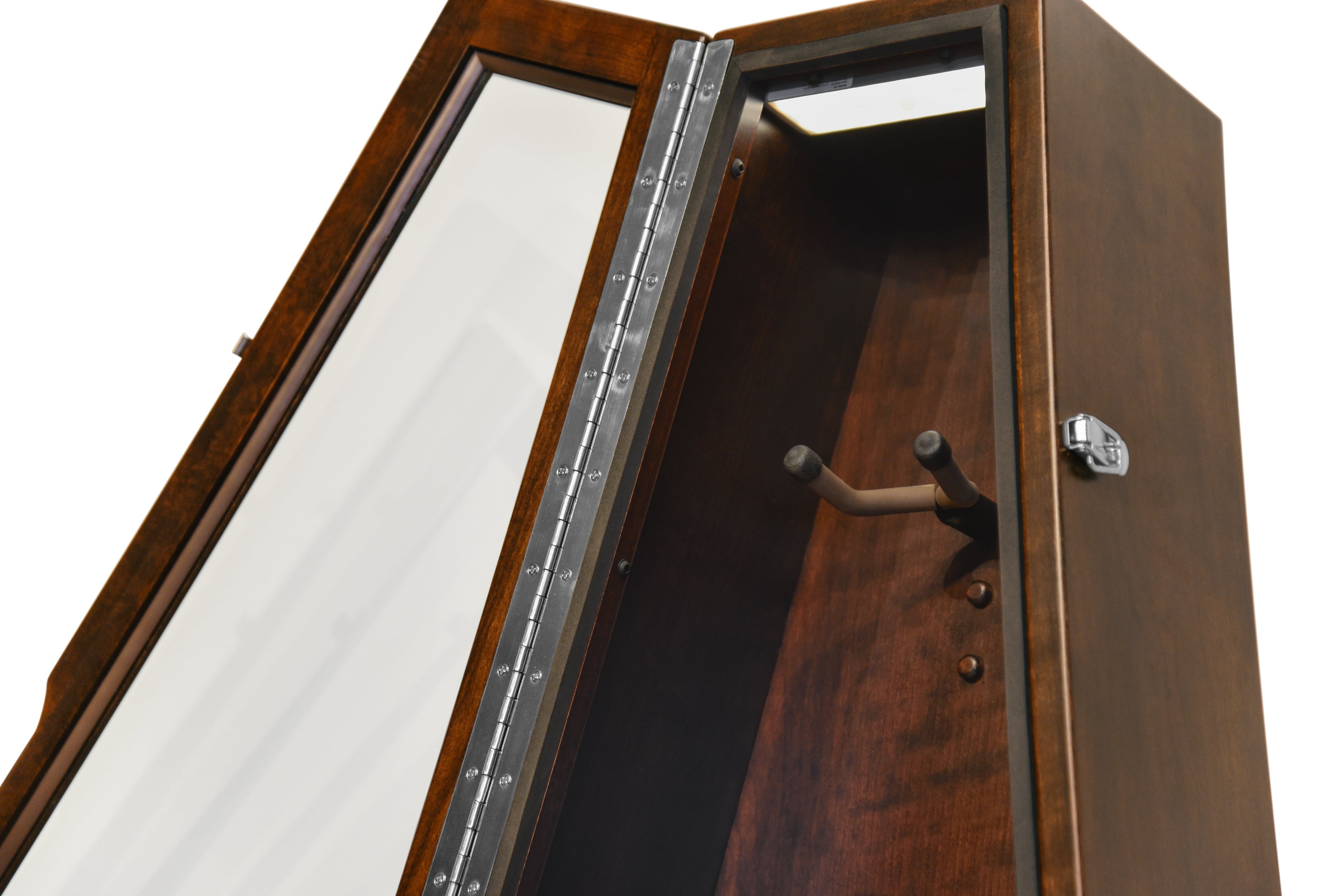 ClimaStand Triangle Humidor with Base - Cherry with Onyx Stain Acoustic Remedy Cases