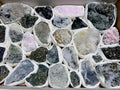 Bolivian Minerals Crystal Mixed Collection (Large 15x10 Inch Flat) Pyrite Sphalerite Galena Quartz Pink Mangano Calcite Amazing Crystals
