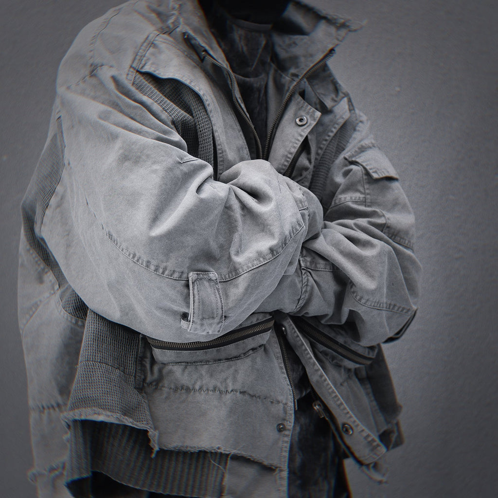 HiJ41 Grey Cyber IX Jacket Niepce
