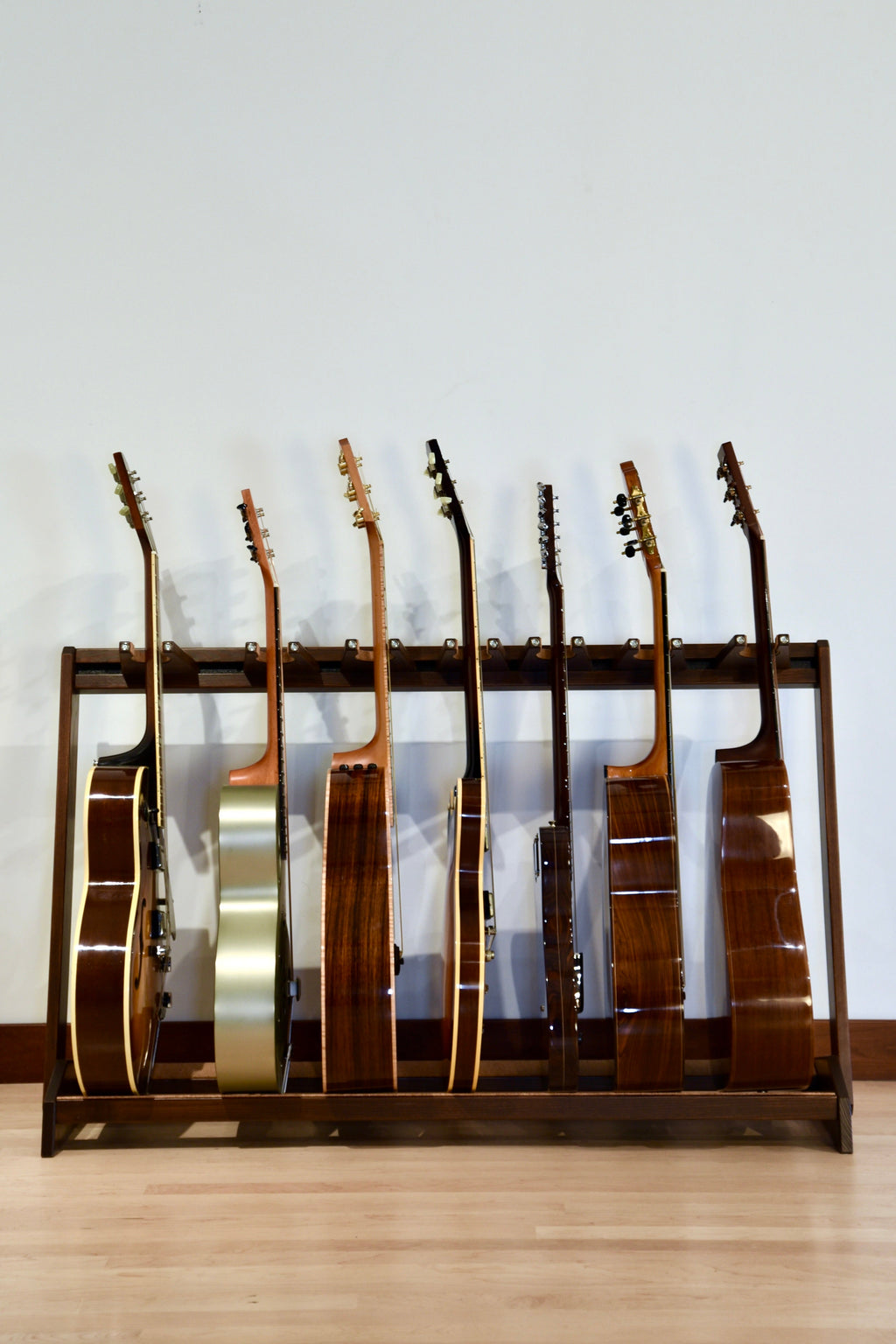 Traditional StringRack - Ash - Coffee Acoustic Remedy Cases