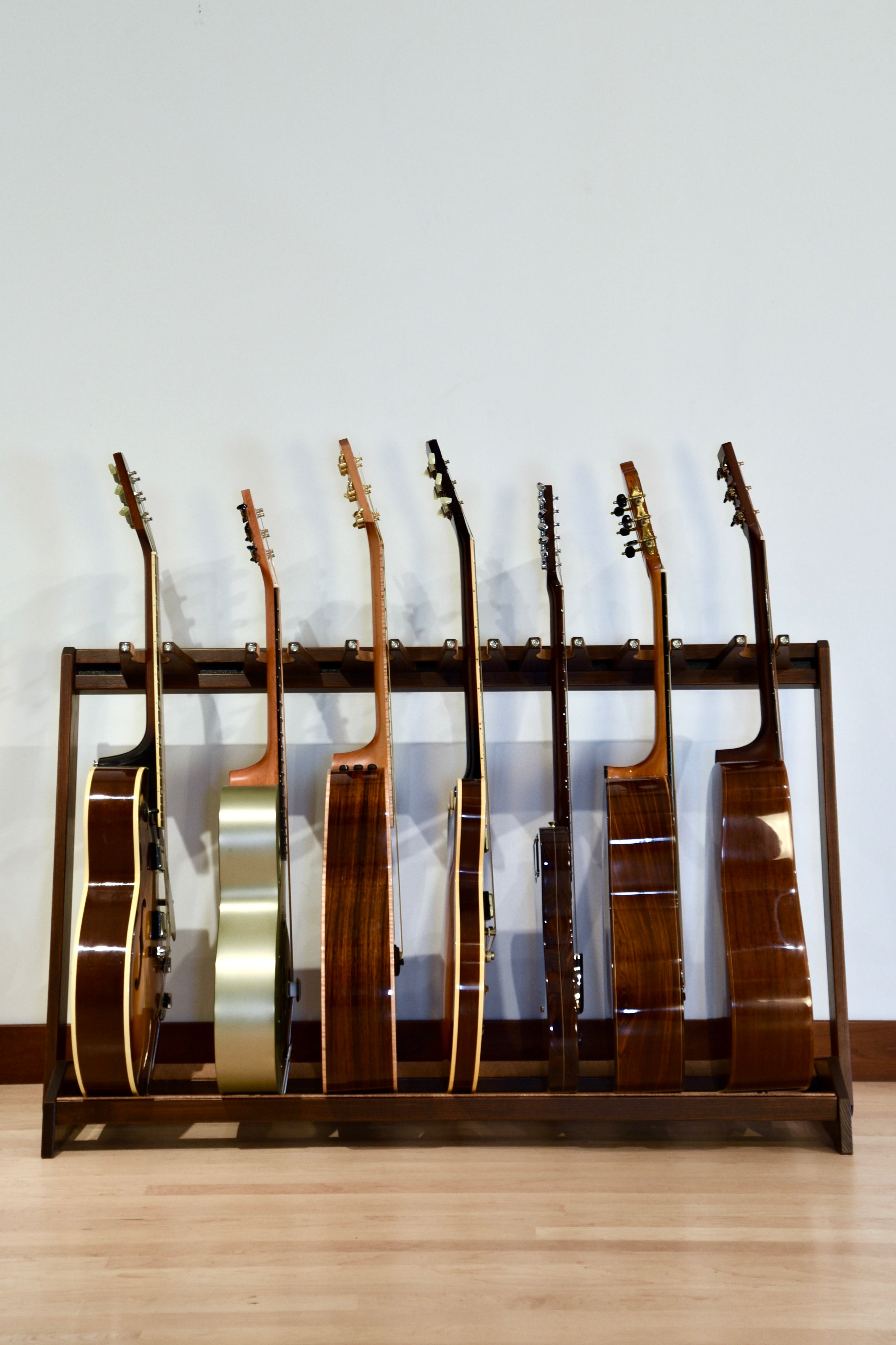 Traditional StringRack - Ash - Coffee Acoustic Remedy Cases