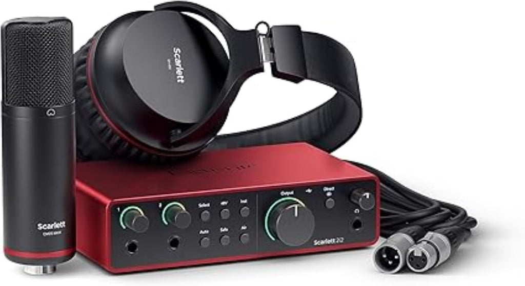 Focusrite Scarlett Solo 3rd Gen USB Audio Interface for Guitarists, Vocalists, Podcasters or Producers to record and playback studio quality sound MindFreakArtistry