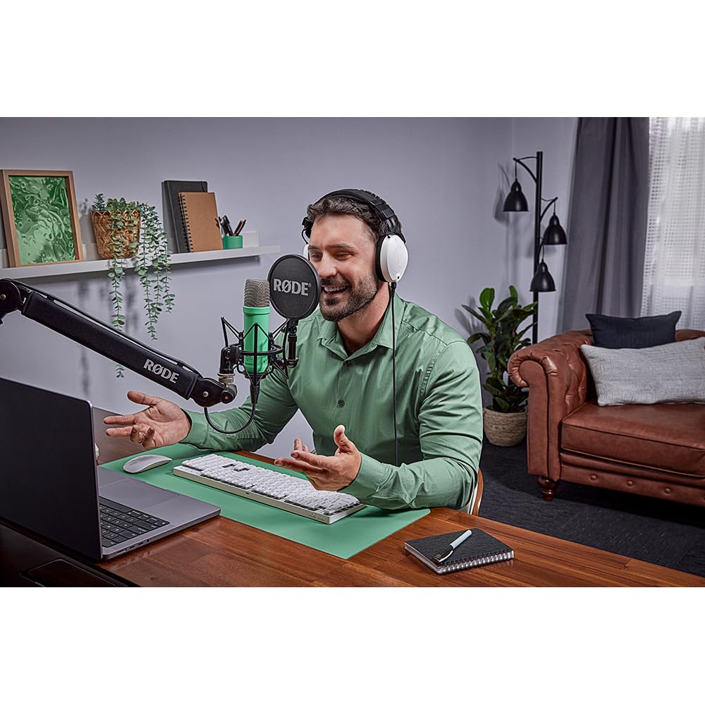 RØDE NT1 Signature Series Condenser Microphone with SM6 Shockmount and Pop Filter - Black MindFreakArtistry