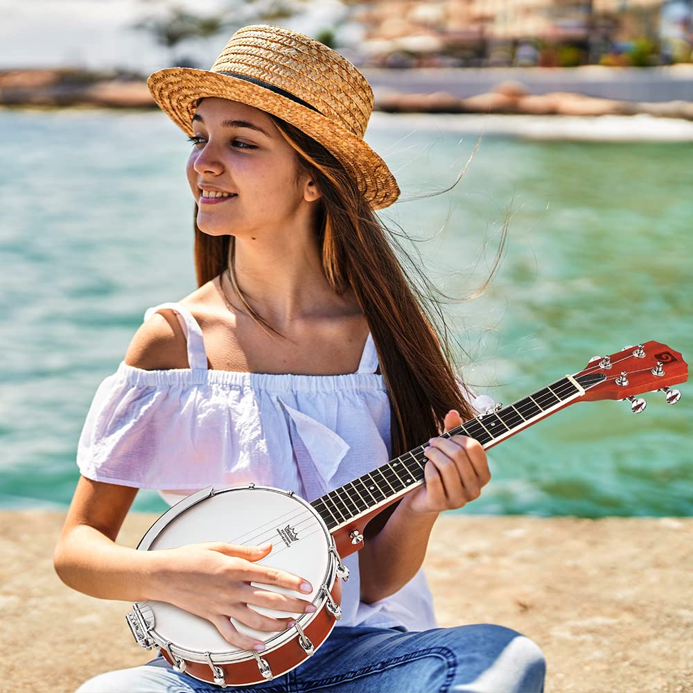 Vangoa Banjo 5 String Full Size Banjos Set with Resonator, Remo Head, Beginner Banjo Kit with Closed Back, Premium Accessories for Adults, Teenager MindFreakArtistry