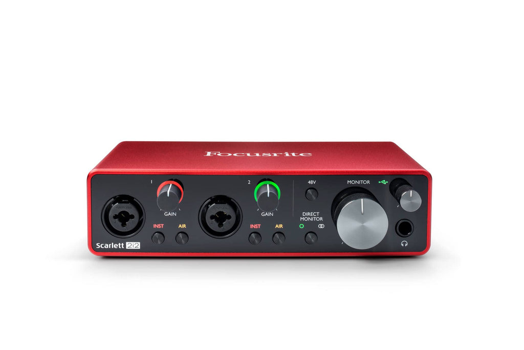 Focusrite Scarlett Solo 3rd Gen USB Audio Interface for Guitarists, Vocalists, Podcasters or Producers to record and playback studio quality sound MindFreakArtistry