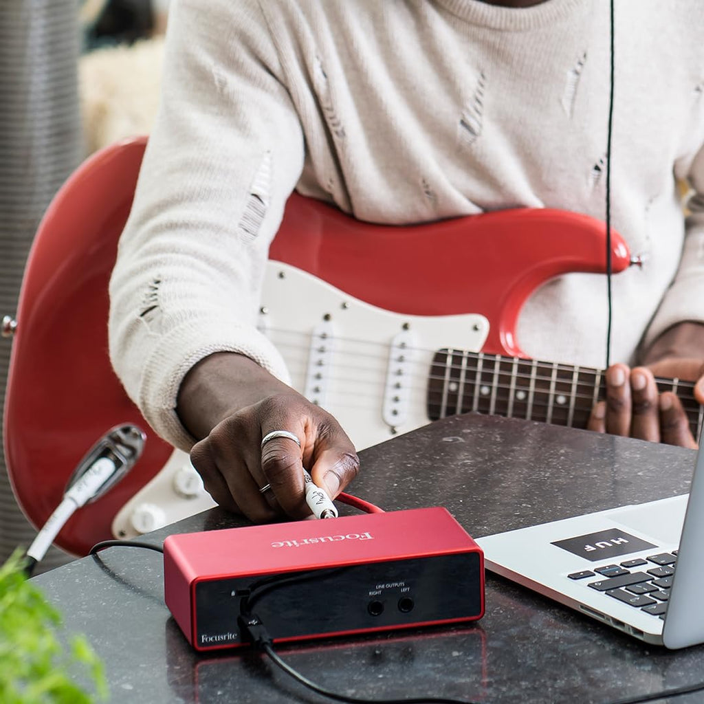 Focusrite Scarlett Solo 3rd Gen USB Audio Interface for Guitarists, Vocalists, Podcasters or Producers to record and playback studio quality sound MindFreakArtistry
