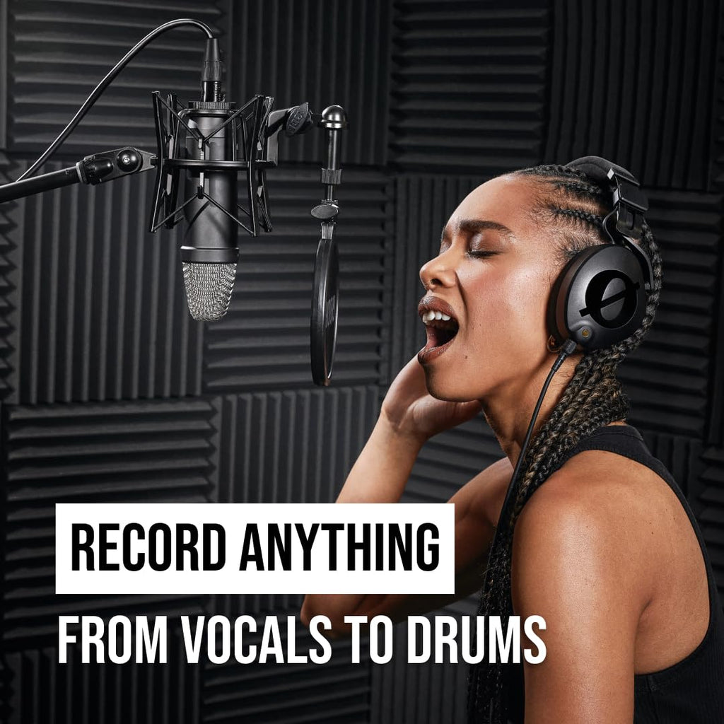 RØDE NT1 Signature Series Condenser Microphone with SM6 Shockmount and Pop Filter - Black MindFreakArtistry