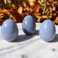 Blue Angelite Crystal Egg Carving Amazing Crystals